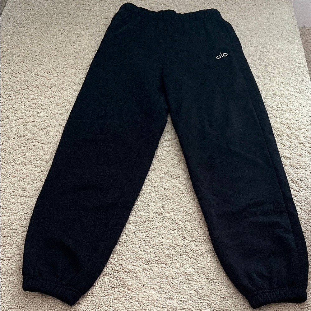 Alo Accolade Black Sweatpant